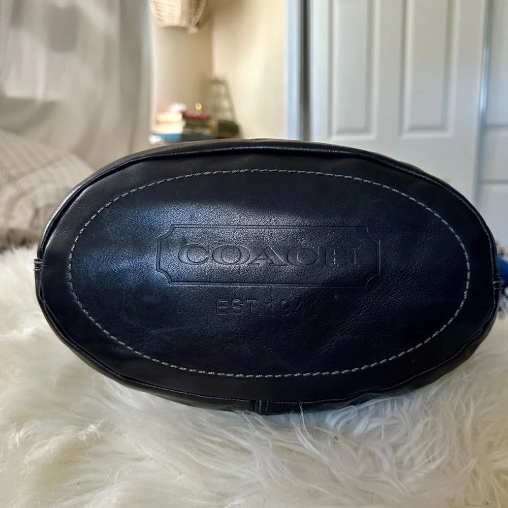 Coach Legacy 11423 EXCELLENT XL Bleeker Tattersall Leather Vintage Bag Duffle